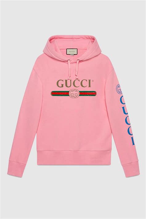 pink gucci shirt womens|Gucci pink sweatshirt.